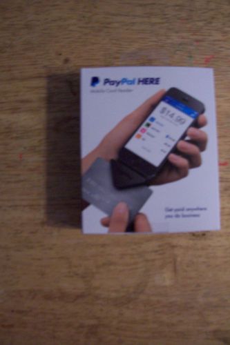 Paypal Here Card Reader for Android and Iphone Brand New Sealed in the Package