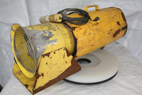 Used Tested California Turbo Portable Fan 12ft Ventilator Hose 1/8hp Air Blower