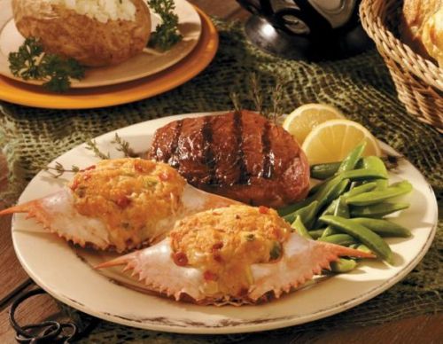 Seafood Thai Recipe Stuffed Crab Shells Food Delicious Dish Asian Cooking Menu