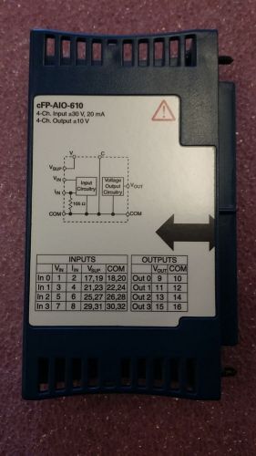 National Instruments Connector Block; Model: cFP-AIO-610