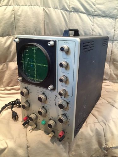 Vintage Electronics Estate Find Oscilloscope Laboratory Equipment 5&#034; Screen