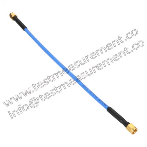 Huber+suhner multiflex_141 mf141 microwave cable sma male to sma male 300mm for sale