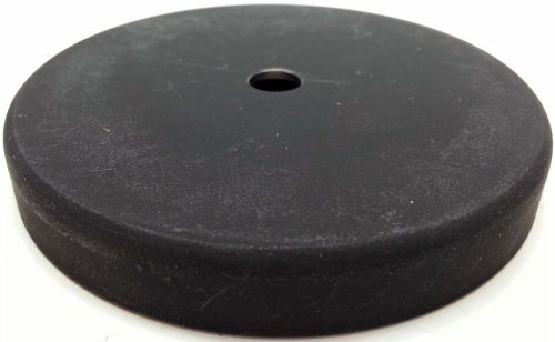 Very powerful 3  1/4 ” diameter X  1/2 ” thick magnet base with 5/16” shaft or rod hole