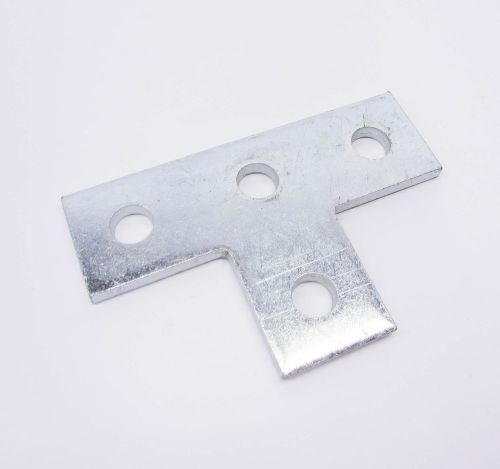 Cooper b-line b133 zn  zinc plated 4 hole 5 3/8 x 3.5 inch tee plate for sale