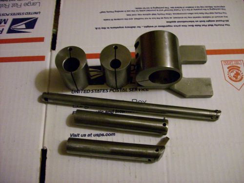 Ajustable height and rake angle boring bar holder for 1/2 &amp; 3/4 bars (included) for sale