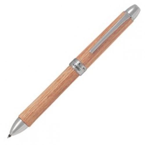 Pilot - regno 2 color ballpoint pen plus mechanical pencil bthl-3sk-bn brown for sale