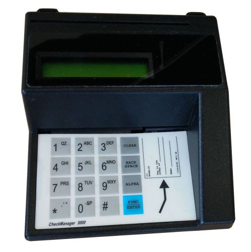 Ingenico IVI CheckManager 3000 Electronic Payment Check Reader Converter Qty 6
