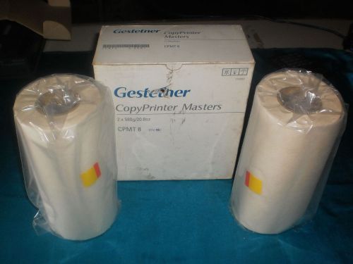 Gestetner CPMT 8 CopyPrinter Master 2x580g/20.8oz New