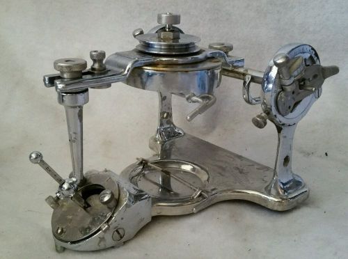 House Articulator INC Needles Incisal Guide Unit,Rotary Occlusal Grinder ca1927