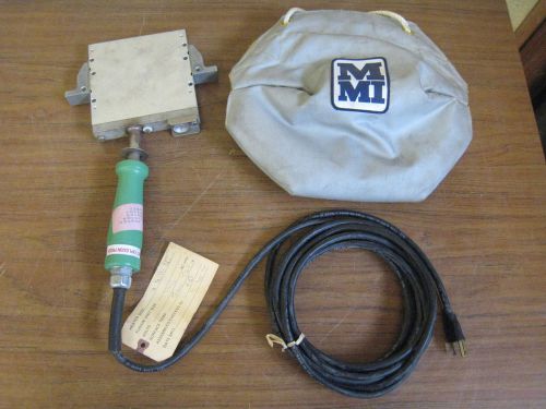 New McElroy 4&#034; 1200W Plastic Pipe Fusion Welding Heater Heating Iron w/ Bag