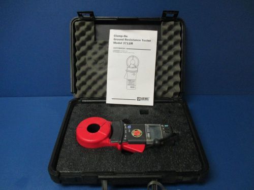 AEMC 3711M Instrument Model Clamp-On Ground Resistance Tester with case
