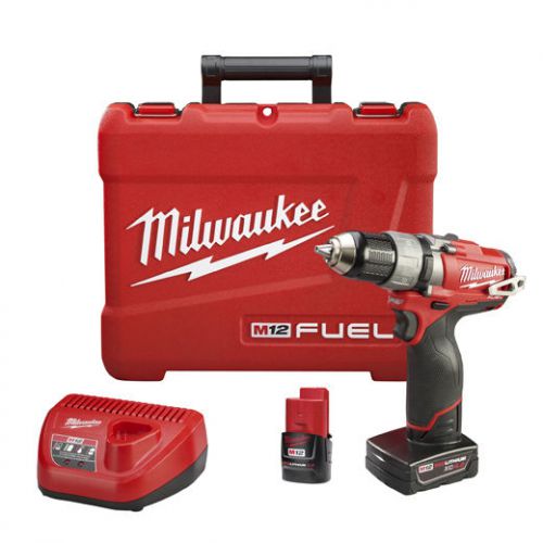 Milwaukee m12 fuel 1/2&#034; hammer drill/driver kit 2404-22 for sale