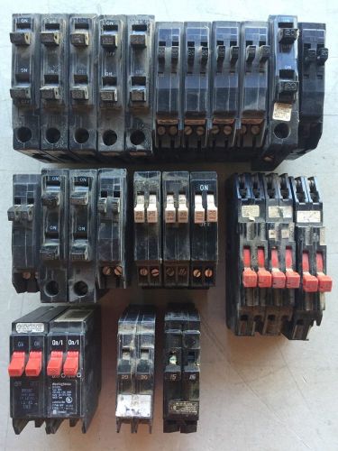 Square d circuit breakers tandem *25pcs* for sale