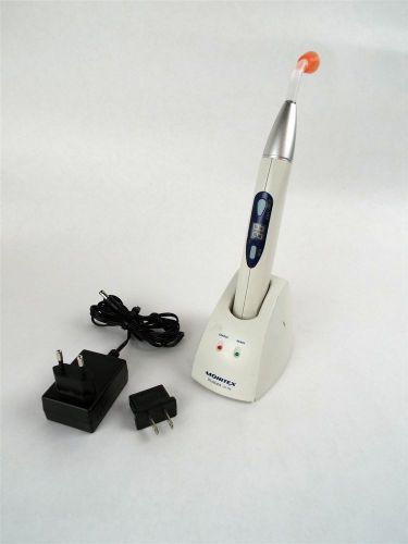 Monitex bluelex/ld 105 dental rechargable cordless curing light w/ guard &amp; guide for sale