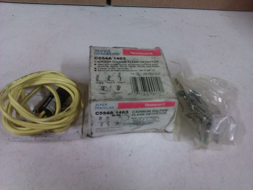 *NEW* Honeywell C554A 1463 Cadmium Sulfide Flame Detector  - Complete Kit  V141