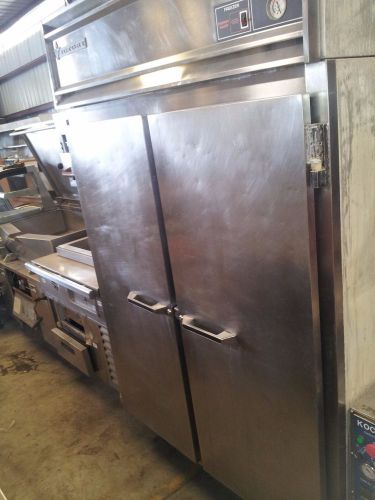 Victory fa-2d-s7, 2-door solid stainless freezer for sale