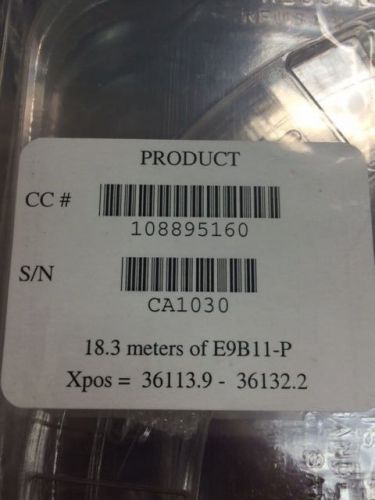 Lucent Technologies Erbium Doped Fiber Amplifier Spool 18.3Meters SM E9B11-P