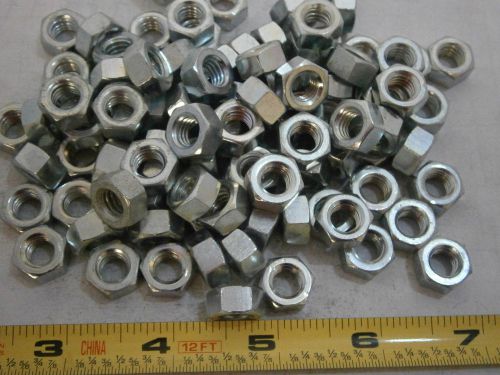 Hex Nuts 5/16-18 Finish Steel Zinc Plated Lot of 75 #3423