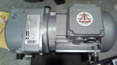 Busch vacuum pump rb 0006 e ilo .37kw new oil sealed rotary vane 2 torr freeship for sale