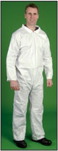 Lot Of 25 - Lakeland Industries 2X White Micromax NS Set Sleeve Coverall CTL412