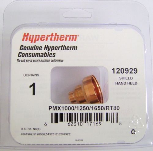 Hypertherm Powermax 1000/1250/1650 Shield 40-80A Part Number 120929