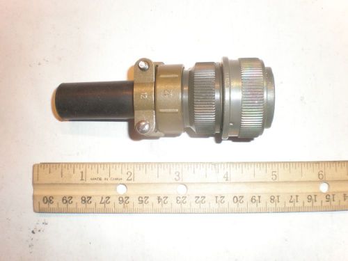 New - ms3106a 22-7s (sr) with bushing - 1 pin plug for sale