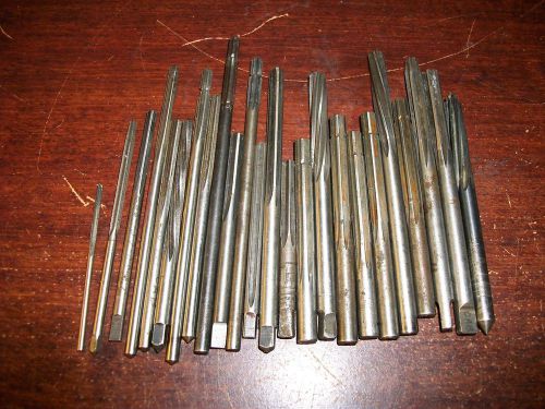MACHINIST TOOLS Large Lot of Small Reamers (24)  Unimat