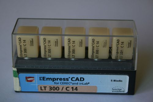 IPS Empress CAD for Cerec &amp; inLab -  LT 300/C 14 - (5) Blocks
