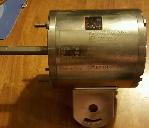Stainless steel air circuiator motor 1550 RPM 1/15 HP 1.4 Amps 1 Phase 115v