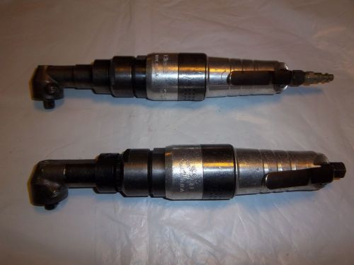 2 cleco 3/8&#034; drive angle nutrunner air ratchets for sale