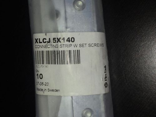 FlexLink XLCJ 5x140 Connecting Strip w/Set Screws   (Pack of 10)
