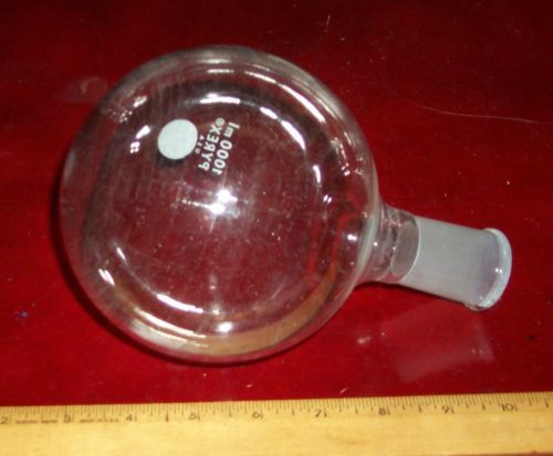 Pyrex glass round bottom boiling flask 1000 ml 29/42 for sale
