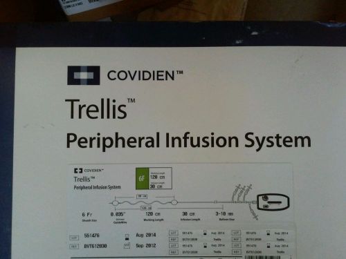 COVIDIEN TRELLIS Peripheral Infusion System BVT612030 Exp