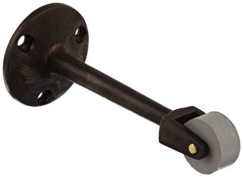 Rockwood 456.10b bronze straight roller stop, #8 x 3/4&#034; oh sms fastener, 4-9/16&#034; for sale
