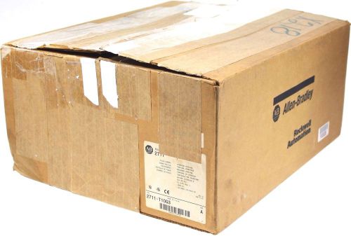 New Allen Bradley PanelView 1000 2711-T10G3 Series A Rev H Frn. 4.10 Grayscale