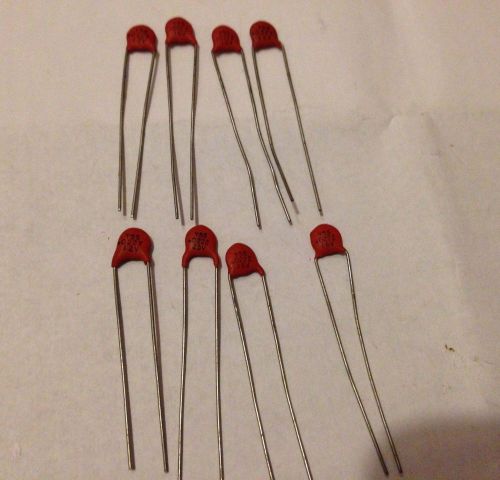 8 x .022 ?f 12V Sprague Y5S 20% ceramic disc capacitors - NEW