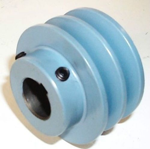 2MA30x1 Maska 3.05 In. OD 1 In. Bore 2-Groove Cast Iron A Belt Pulley 2AK30x1