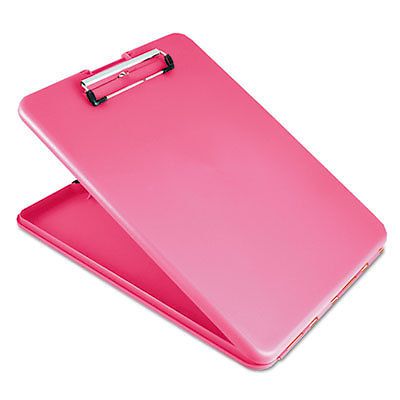 Slimmate portable desktop, 1/2&#034; clip cap, 8 1/2 x 11 sheets, pink, 1 each for sale