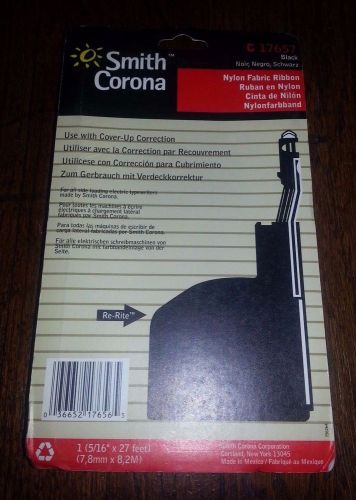 BRAND NEW Smith Corona Typewriter Black Ribbon Cartridge 17657, C17657