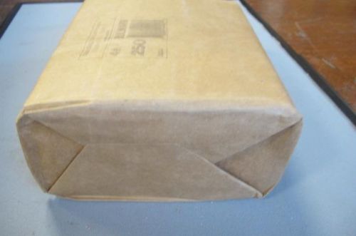 QTY 250 DURO BAG BULWARK EXTRA HEAVY DUTY KRAFT NATURAL BROWN PAPER GROCERY BAGS
