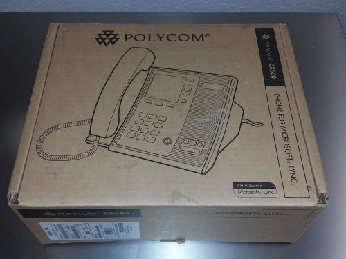 Polycom CX600 VoIP Phone for Microsoft Lync NIB