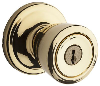 Kwikset security brass abbey entry store room/ vestibule lockset for sale