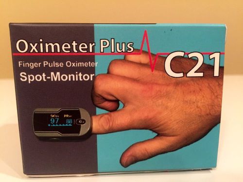 New Oximeter Plus C21 Finger Pulse Oximeter