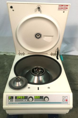 Thermo Scientific Heraeus Multifuge 1 L Benchtop Centrifuge w/ Angle Rotor