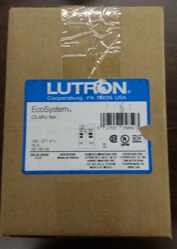 NIB Lutron EcoSystem C5-XPJ-16A Multi Fixture Switching Power Control Module