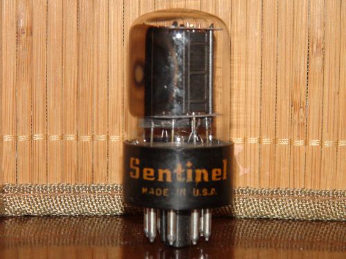 Vintage RCA Sentinel 6SN7 GTB Stereo Tube Matched Black #1208 89 765