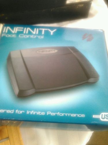 Infinity IN-USB-2 Computer Transcription Foot Pedal Control Play FWD REW