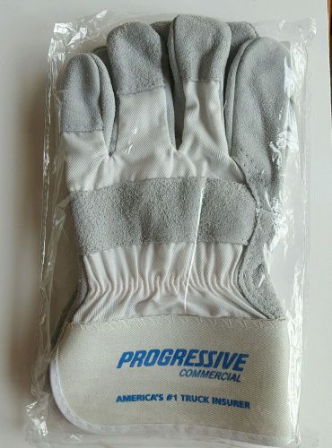 Progressive Commercial Trucker/Car Mechanic Suede leather and cloth gloves, XL