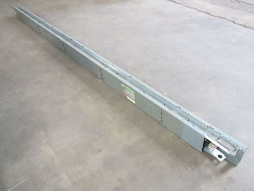 Square d i-line 400a 600v copper plug-in busway 3p 3w cp304g10 bus duct 10&#039; ser4 for sale