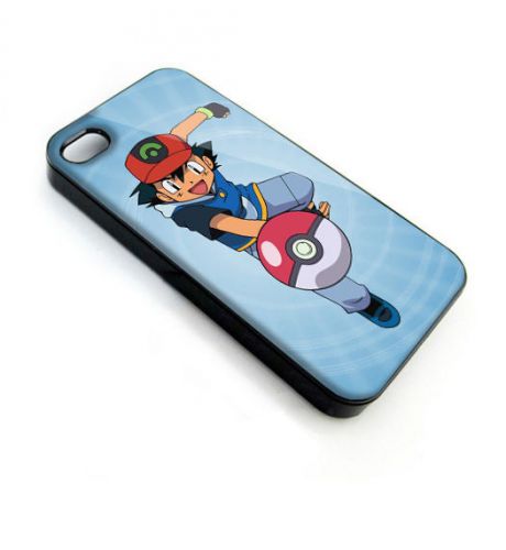 Ash Ketchum pokemon  cover Smartphone iPhone 4,5,6 Samsung Galaxy